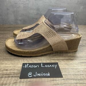 Zigi Soho~Women’s~”Zarin”~ Tan Wedge Sandal~Size 7.5